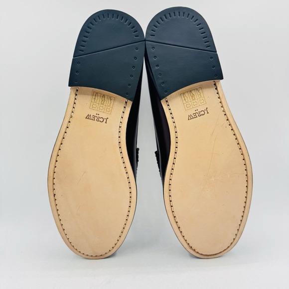 J. Crew Loafers Men\'s Size 10.5 Wine Leather Burgundy main image 11